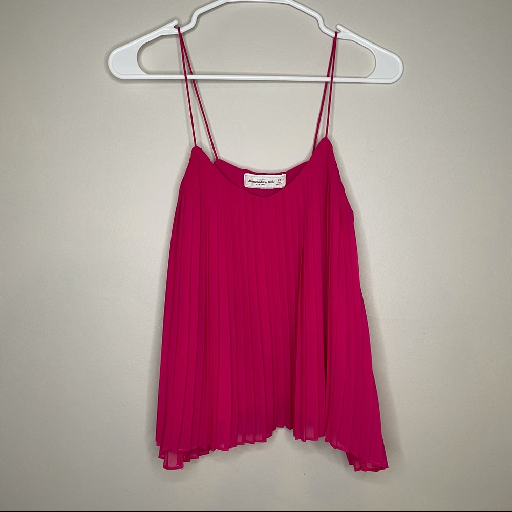 Abercrombie & Fitch Ruffle Tank Top